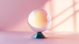  A crystal ball to represent predictions 