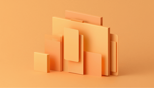 Abstract minimalist visual symbolizing scalable marketing reporting