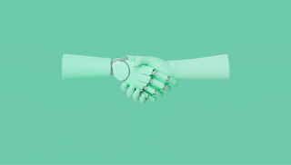 A handshake showcasing trust 