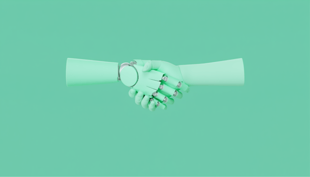 A handshake showcasing trust