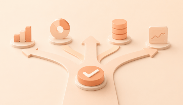 Abstract image of Funnel.io alternatives and choosing the right marketing data tool
