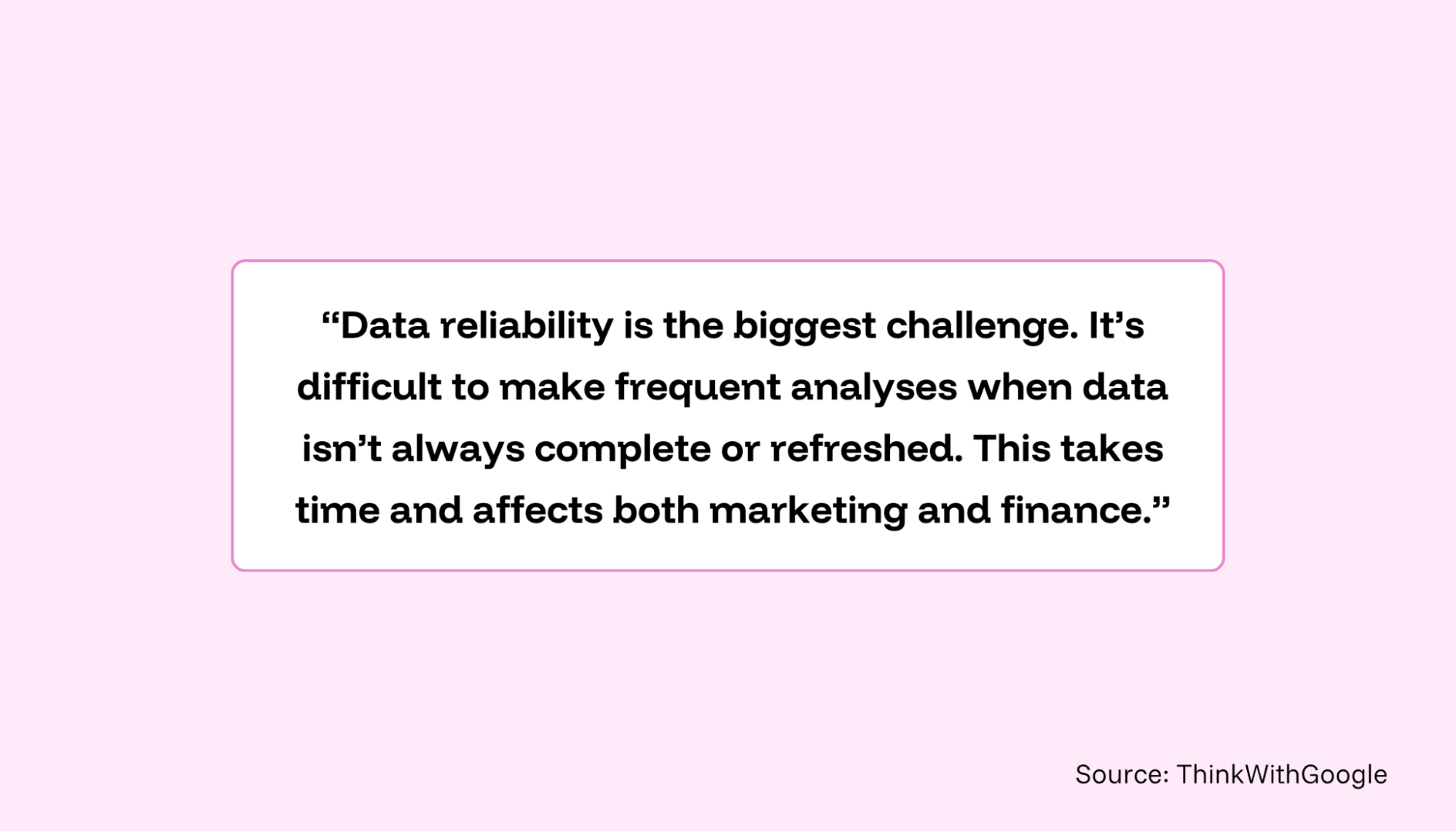 A breakout quote on a light background