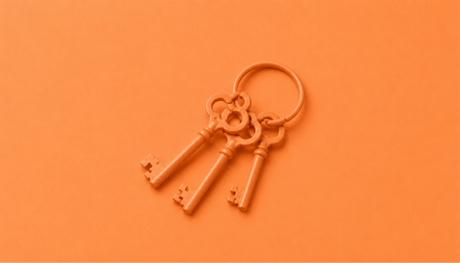 A small bundle of vintage keys on a ring to indicate Datorama replacement