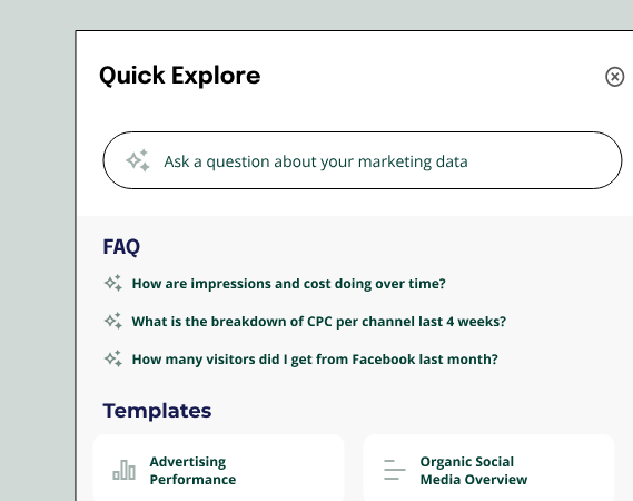 Funnel's Data Explorer search page.