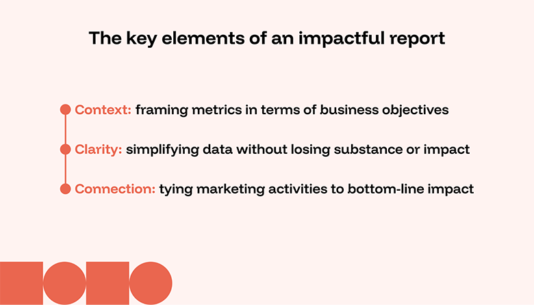 Key elements of an impactful report