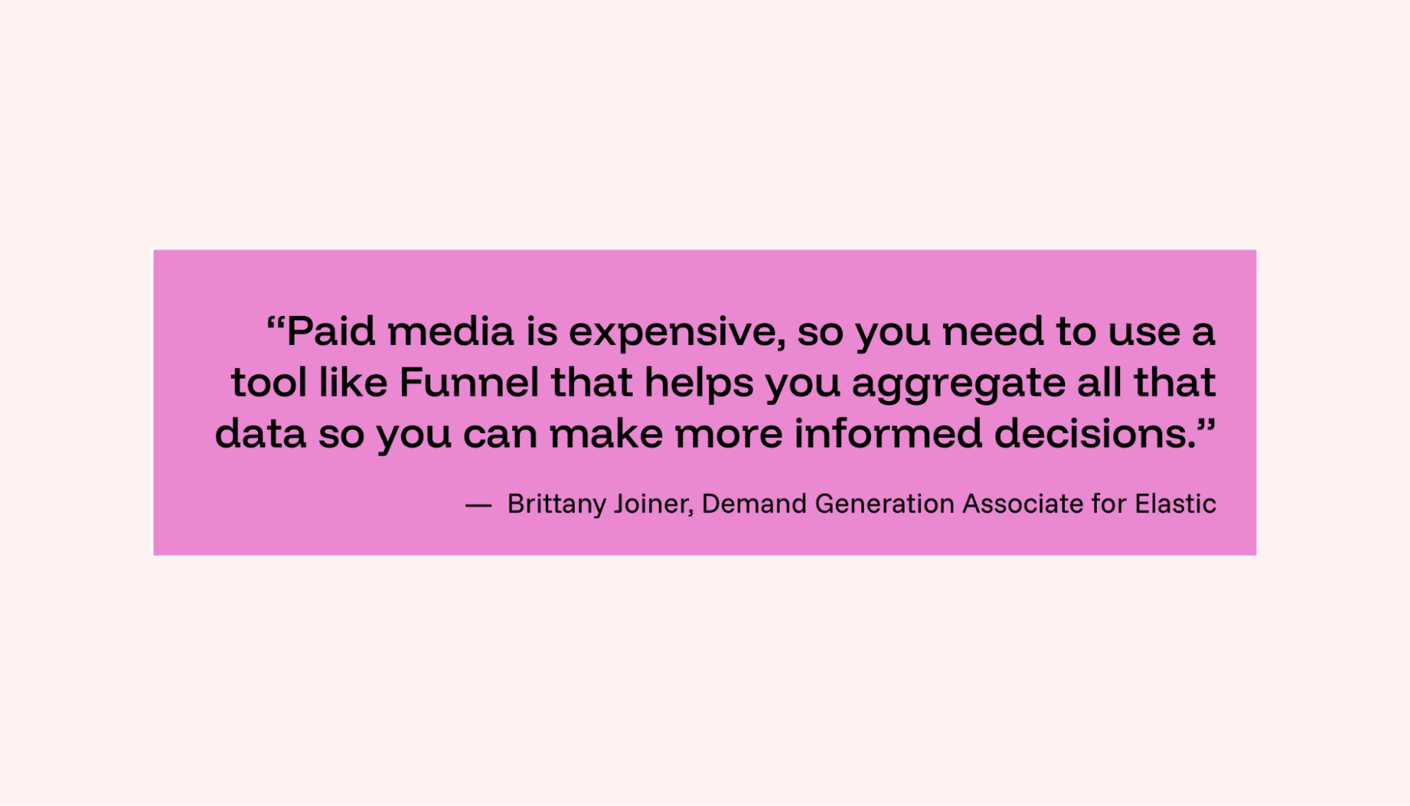 How Funnel helps performance marketing teams save time