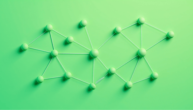 Conceptual illustration showing abstract data connectors and dashboards to represent scalable reporting alternatives