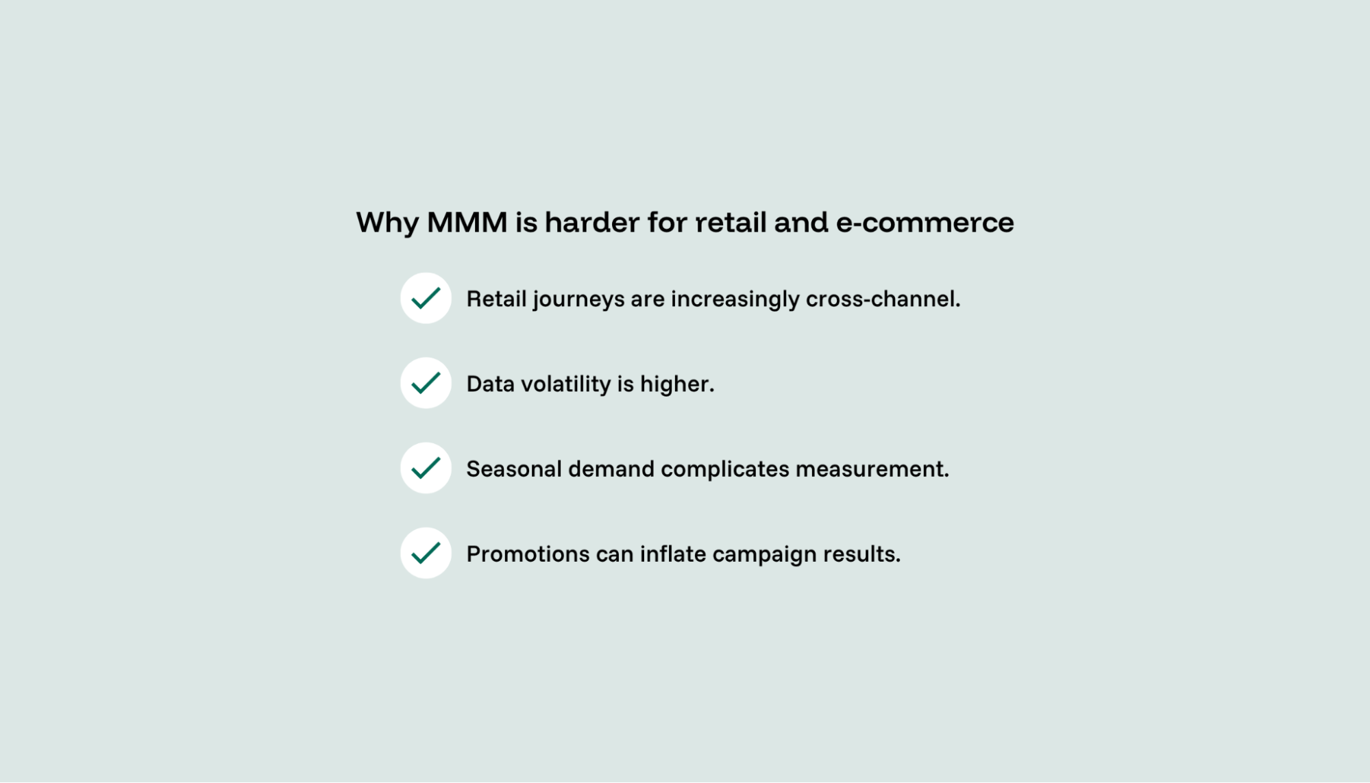 A list of reasons why retail marketing mix modeling software is useful