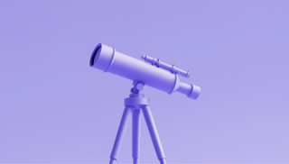 A telescope 
