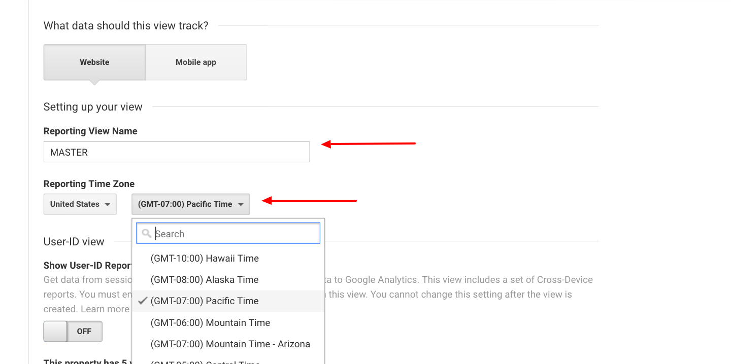 google analytics ecommerce tracking