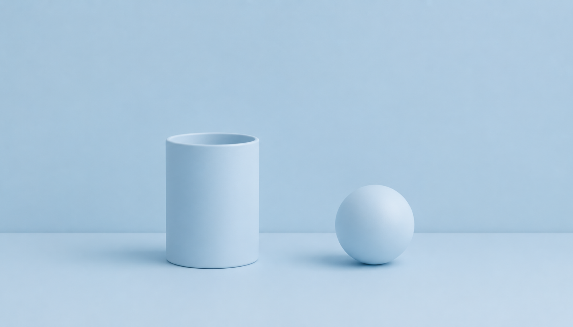 Abstract minimalist composition representing how marketing data behaves differently from other enterprise data