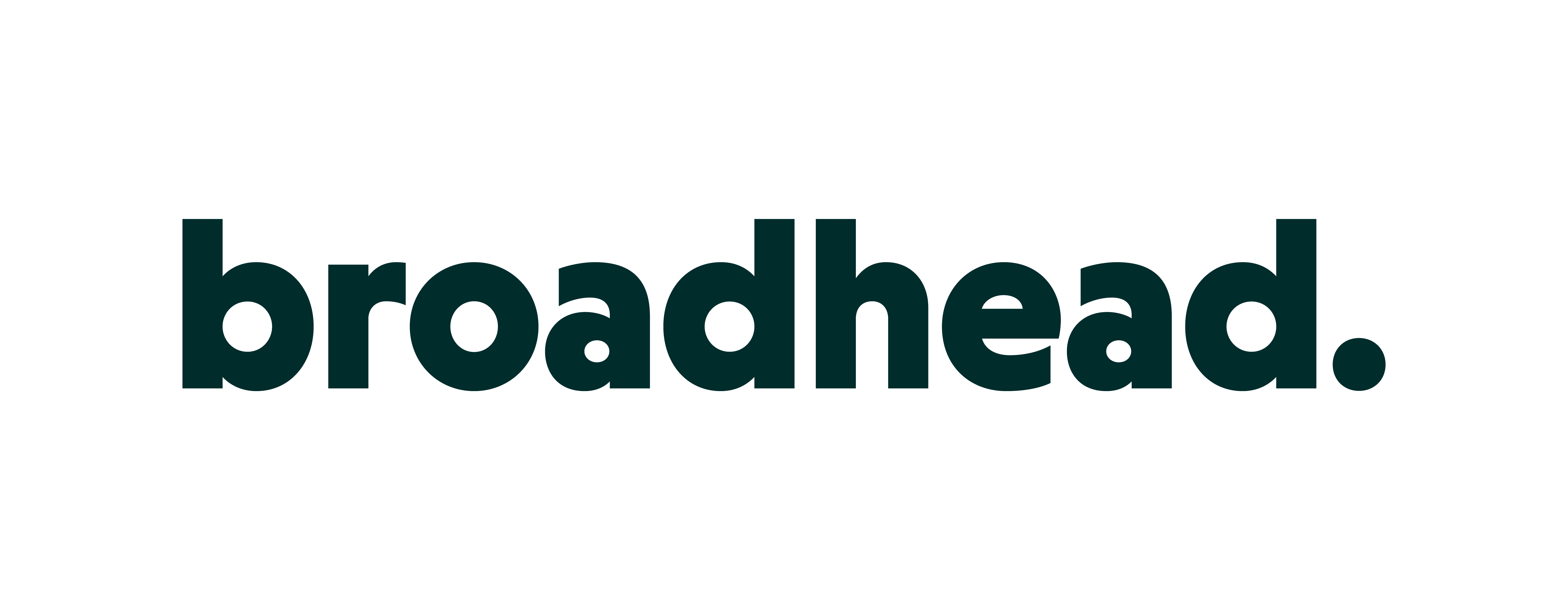 broadhead is a 150-person, employee-owned creative agency with offices in Minneapolis, Charlotte and Milwaukee. Ranked among the top 40 independent agencies, broadhead serves Fortune 500 clients across food, ag, healthcare, transportation and retail. Core services include strategy, creative, content, media, PR, social, data science, digital and CRM. Learn more at broadheadco.com. logo