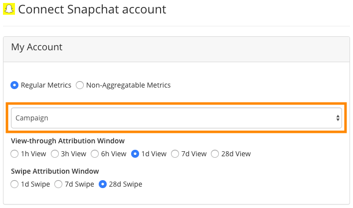 Snapchat New Report Types